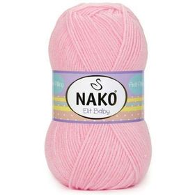 Nako 23421 Pembe Elit Baby Örgü Bebe İpi