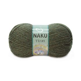 Nako 23520 Vizon Melanj Haki El Örgü İpliği