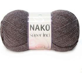 Nako 23546 Süper İnci 5 Adet El Örgü İpi