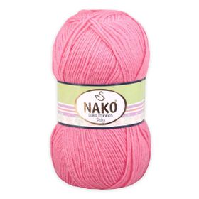 Nako 236 Gül Pembe 100 gr Lüks Minnoş El Örgü İpi