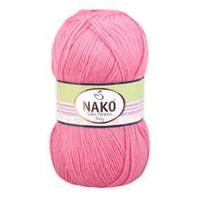Nako 236 Gül Pembe 100 gr Lüks Minnoş El Örgü İpi