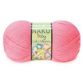 Nako 236 Gül Pembe 100 gr Lüks Minnoş El Örgü İpi