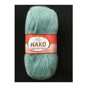 Nako 2524 Mint Yeşili Süper İnci El Örgü İpi