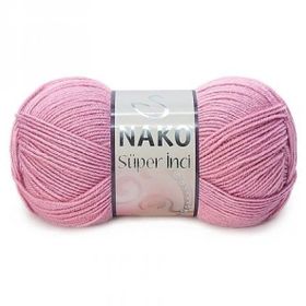 Nako 275 Gül Kurusu Süper İnci 100 gr El Örgü İpi