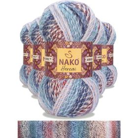 Nako 28132 5 Adet Hercai Ebruli El Örgü İpi
