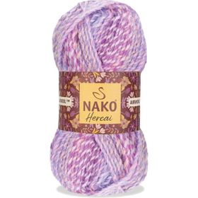 Nako 28165 Hercai Ebruli 5 Adet El Örgü İpi Yünü