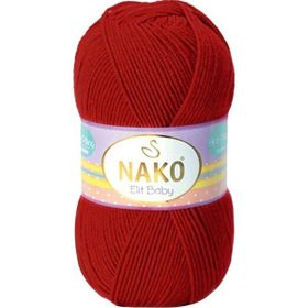 Nako 298 Pul Biber 1 Adet Elite Baby El Örgü İpi Tüylenmeyen Bebek Yünü