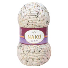Nako 31752 1 Adet Vega Tweed Premium Akrilik El Örgü İpi Yünü