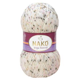 Nako 31752 1 Adet Vega Tweed Premium Akrilik El Örgü İpi Yünü