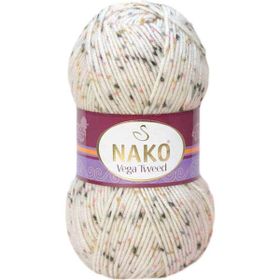 Nako 31752 1 Adet Vega Tweed Premium Akrilik El Örgü İpi Yünü