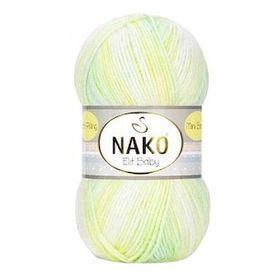 Nako 32424 100 gr Elit Baby Mini Batik Örgü İpi
