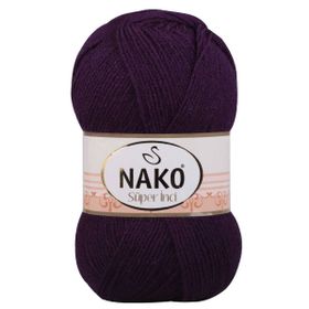 Nako 3260 Mor 100 gr Süper İnci El Örgü İpi