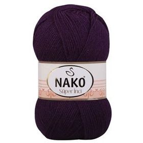 Nako 3260 Mor 100 gr Süper İnci El Örgü İpi