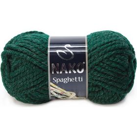 Nako 3444 Ada Yeşili Spaghetti Örgü İpi