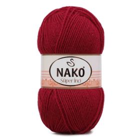 Nako 3630 Vişne Çürüğü Süper İnci 100 gr El Örgü İpi