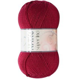 Nako 3630 Vişne Çürüğü Süper İnci 100 gr El Örgü İpi