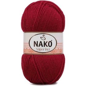 Nako 3630 Vişne Çürüğü Süper İnci 100 gr El Örgü İpi