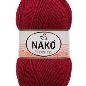 Nako 3630 Vişne Çürüğü Süper İnci 100 gr El Örgü İpi