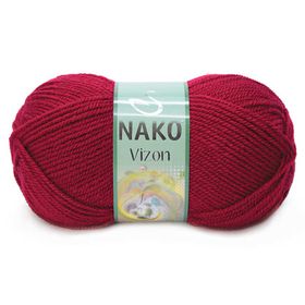 Nako 3630 Vizon Maroon İp