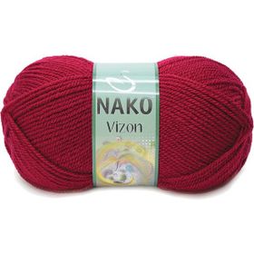 Nako 3630 Vizon Maroon İp