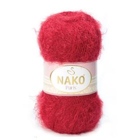 Nako 3641 Paris Karmen Kırmızı El Örgü İpi
