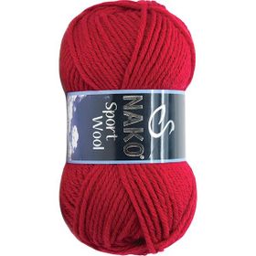 Nako 3641 Paris Karmen Kırmızı El Örgü İpi