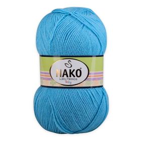 Nako 4041 Bebek Mavi 100 gr Lüks Minnoş El Örgü İpi