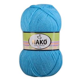 Nako 4041 Bebek Mavi 100 gr Lüks Minnoş El Örgü İpi