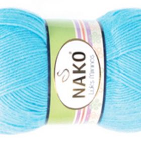 Nako 4041 Bebek Mavi 100 gr Lüks Minnoş El Örgü İpi