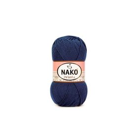 Nako 4253 5 Adet Lacivert Pırlanta Amigurumi El Örgü İpi Yünü