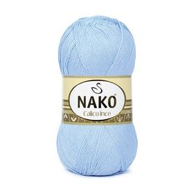 Nako 5028 100 gr Calico İnce El Örgü İpi