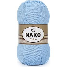 Nako 5028 100 gr Calico İnce El Örgü İpi