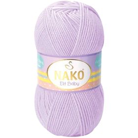 Nako 5090 Mine Çiçeği 1 Adet Elite Baby El Örgü İpi Tüylenmeyen Bebek Yünü
