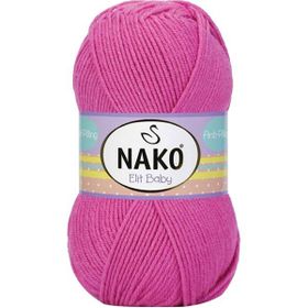 Nako 5278 Çöl Gülü 1 Adet Elite Baby El Örgü İpi Tüylenmeyen Bebek Yünü