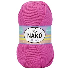 Nako 5278 Çöl Gülü 1 Adet Elite Baby El Örgü İpi Tüylenmeyen Bebek Yünü
