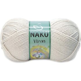 Nako 6383 Vizon Premium Akrilik Mantar Beji El Örgü İpi Yünü