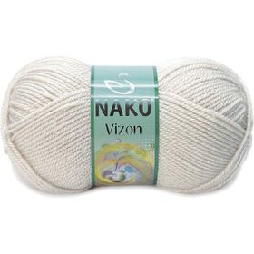 Nako 6383 Vizon Premium Akrilik Mantar Beji El Örgü İpi Yünü
