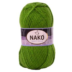 Nako 6574 Yeşil Sport Wool El Örgü İpi