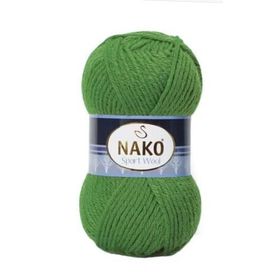 Nako 6574 Yeşil Sport Wool El Örgü İpi