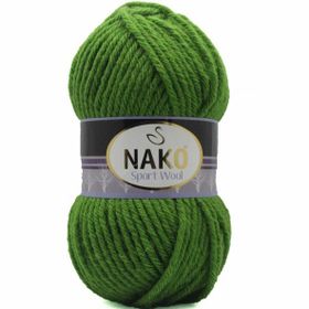 Nako 6574 Yeşil Sport Wool El Örgü İpi