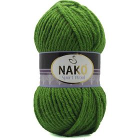 Nako 6574 Yeşil Sport Wool El Örgü İpi