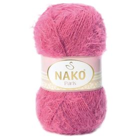 Nako 6578 Paris Koyu Pembe El Örgü İpi Yünü