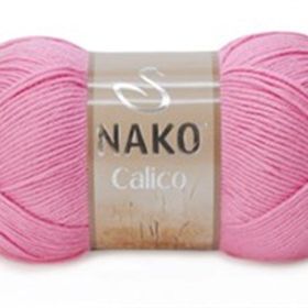 Nako 6668 100 gr Calico El Örgü İpi