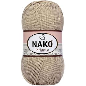 Nako 6742 Bej Pırlanta 100 gr El Örgü İpi