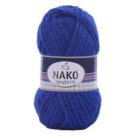 Nako 6744 Spaghetti Saks Mavisi Örgü İpi