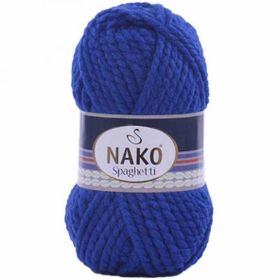 Nako 6744 Spaghetti Saks Mavisi Örgü İpi