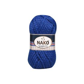 Nako 6744 Spaghetti Saks Mavisi Örgü İpi