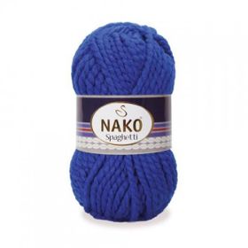 Nako 6744 Spaghetti Saks Mavisi Örgü İpi