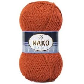 Nako 6963 Kiremit Sport Wool El Örgü İpi