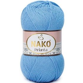 Nako 6976 Canlı Mavi Pırlanta 100 gr El Örgü İpi